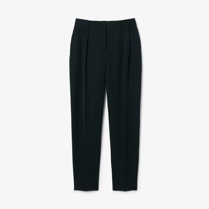 Pantalon droit en laine sur mesure Runway Pantalon droit en laine sur mesure Runway