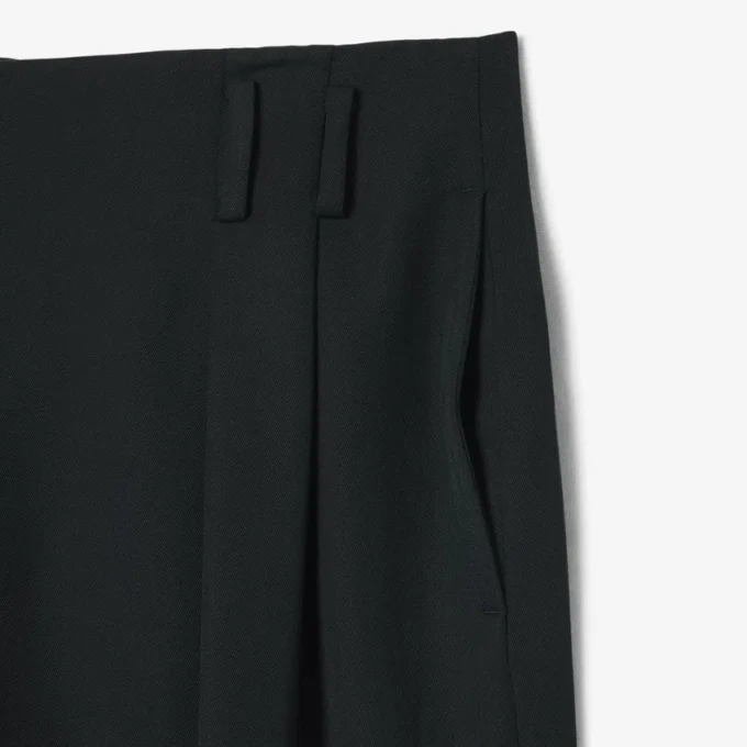 Pantalon droit en laine sur mesure Runway Pantalon droit en laine sur mesure Runway