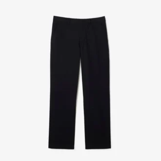 Pantalon droit en sergé de coton pour homme