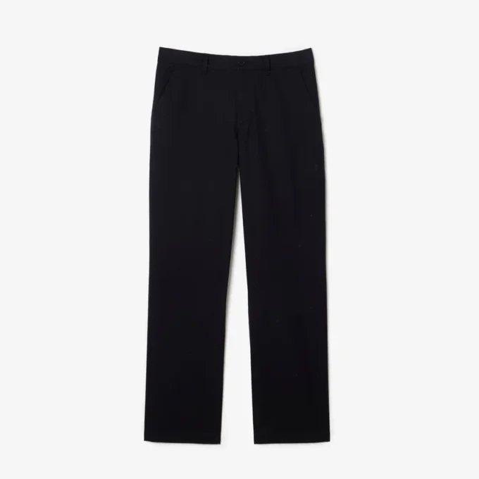 Pantalon droit en sergé de coton pour homme Pantalon droit en sergé de coton pour homme