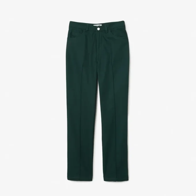Pantalon droit pour femme avec surpiqûres Pantalon droit pour femme avec surpiqûres