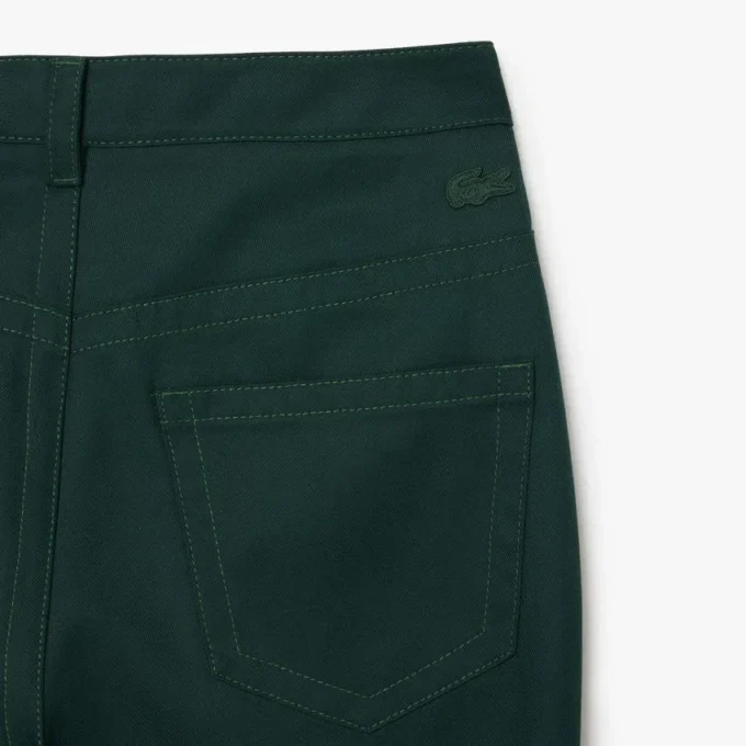 Pantalon droit pour femme avec surpiqûres Pantalon droit pour femme avec surpiqûres