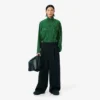 Pantalon en laine ajusté large Runway