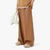 Pantalon en laine ajusté large Runway