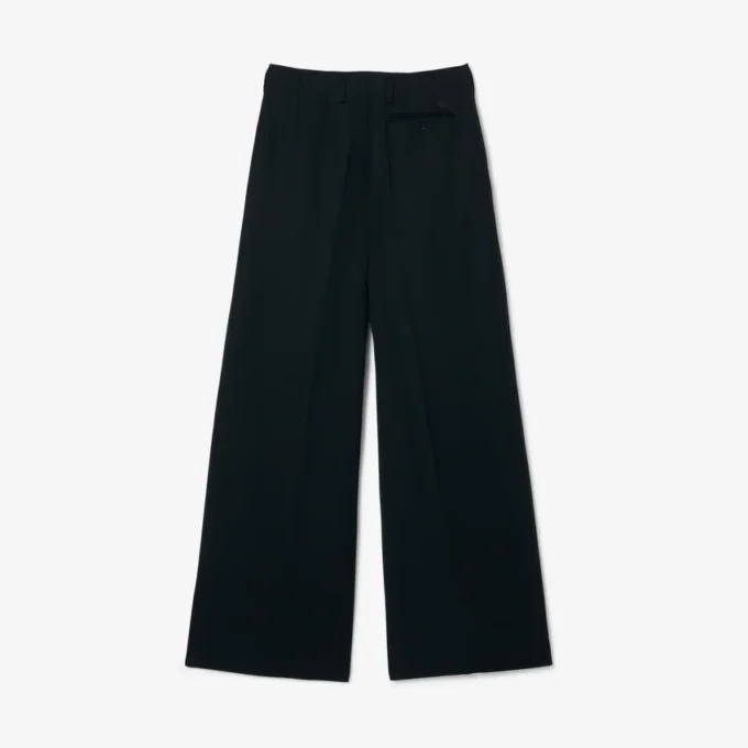 Pantalon en laine ajusté large Runway