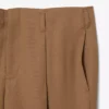 Pantalon en laine ajusté large Runway