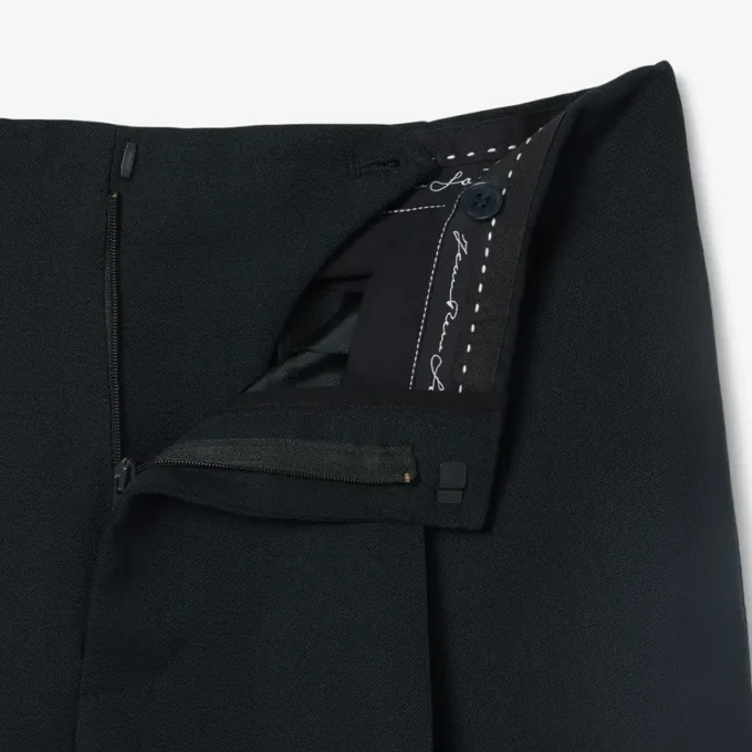Pantalon en laine ajusté large Runway