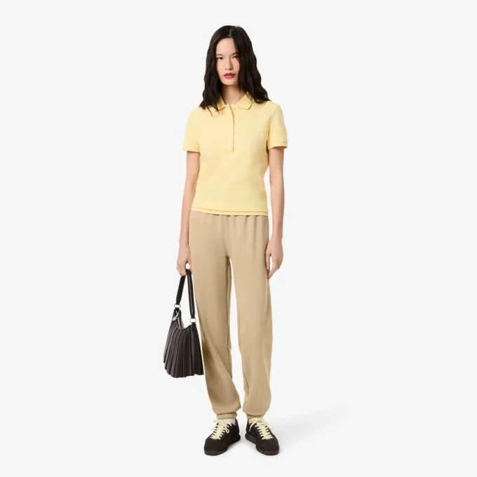 Pantalon en molleton pour femme avec logo en relief Pantalon en molleton pour femme avec logo en relief