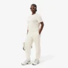 Pantalon en molleton pour femme avec logo en relief Pantalon en molleton pour femme avec logo en relief