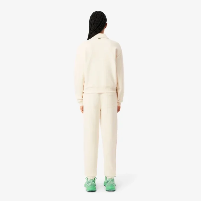 Pantalon en molleton pour femme avec logo en relief Pantalon en molleton pour femme avec logo en relief