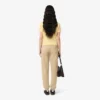 Pantalon en molleton pour femme avec logo en relief Pantalon en molleton pour femme avec logo en relief