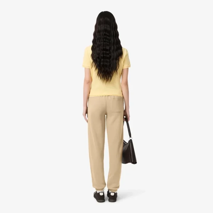 Pantalon en molleton pour femme avec logo en relief Pantalon en molleton pour femme avec logo en relief