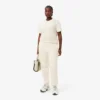Pantalon en molleton pour femme avec logo en relief Pantalon en molleton pour femme avec logo en relief