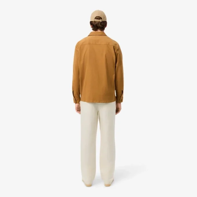 Pantalon en sergé de lin coupe classique pour homme Pantalon en sergé de lin coupe classique pour homme