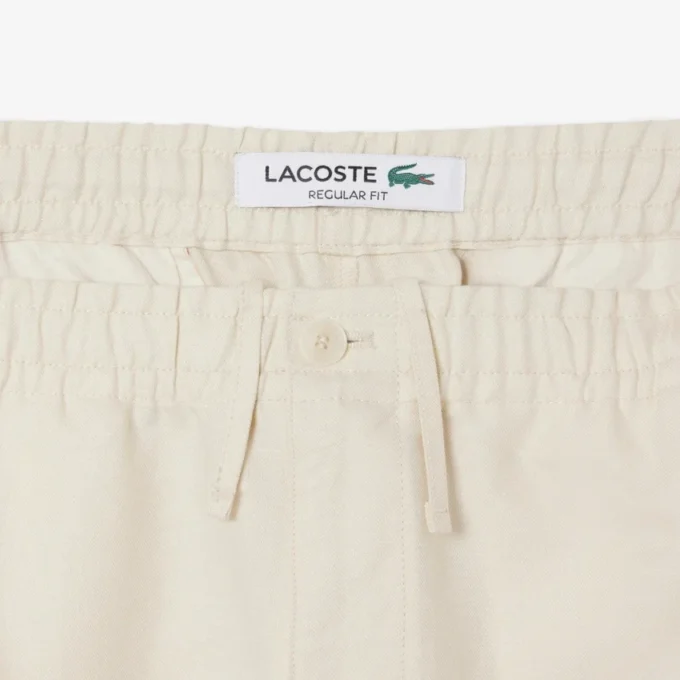 Pantalon en sergé de lin coupe classique pour homme Pantalon en sergé de lin coupe classique pour homme