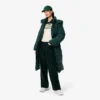 Pantalon en velours côtelé à jambes larges pour femme Pantalon en velours côtelé à jambes larges pour femme