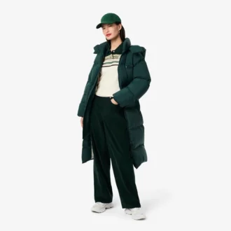 Pantalon en velours côtelé à jambes larges pour femme