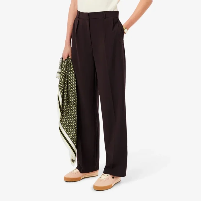 Pantalon oversize en mélange de laine Pantalon oversize en mélange de laine