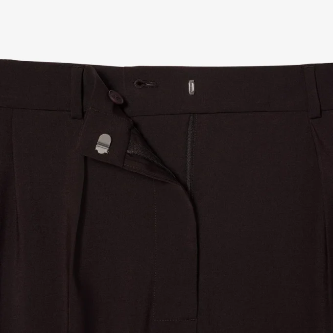 Pantalon oversize en mélange de laine Pantalon oversize en mélange de laine
