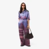 Pantalon oversize imprimé paysage pour femme Pantalon oversize imprimé paysage pour femme