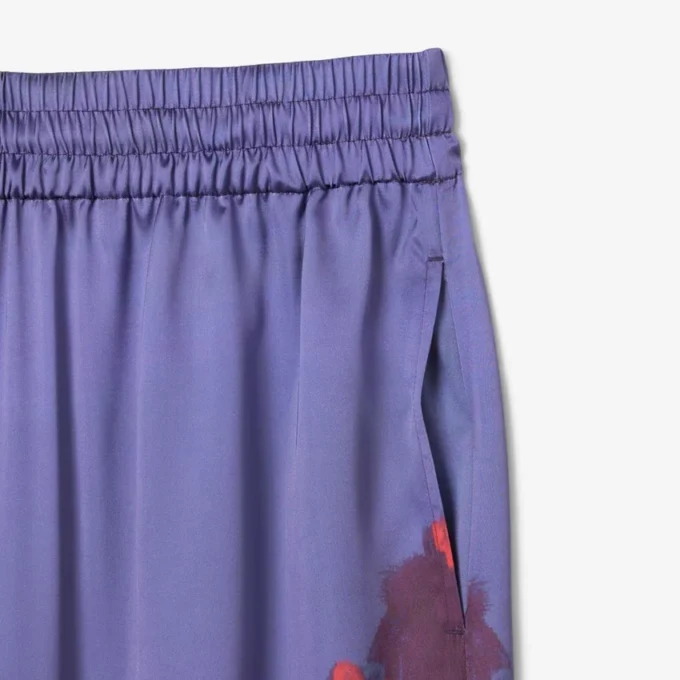 Pantalon oversize imprimé paysage pour femme Pantalon oversize imprimé paysage pour femme
