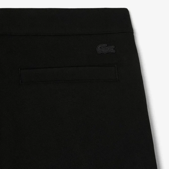 Pantalon à plis en piqué coupe ample pour homme