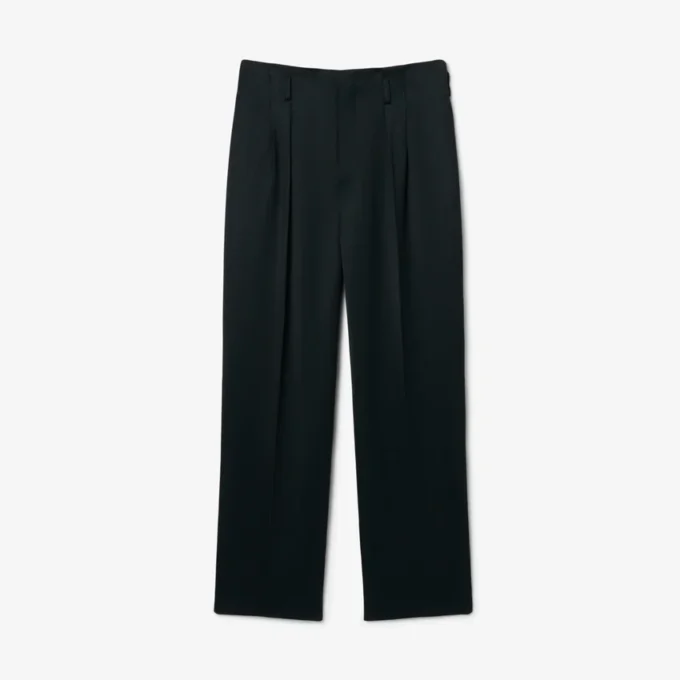 Pantalon satiné ajusté de la collection Runway