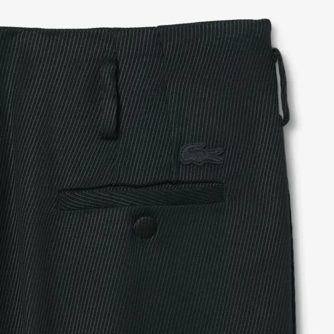 Pantalon satiné ajusté de la collection Runway