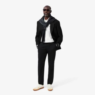 Pantalon slim en coton stretch pour homme
