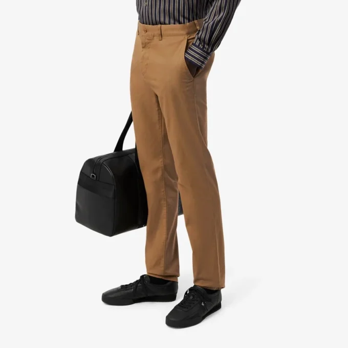Pantalon slim en coton stretch pour homme Pantalon slim en coton stretch pour homme