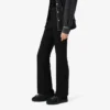 Pantalon évasé taille haute pour femme Pantalon évasé taille haute pour femme