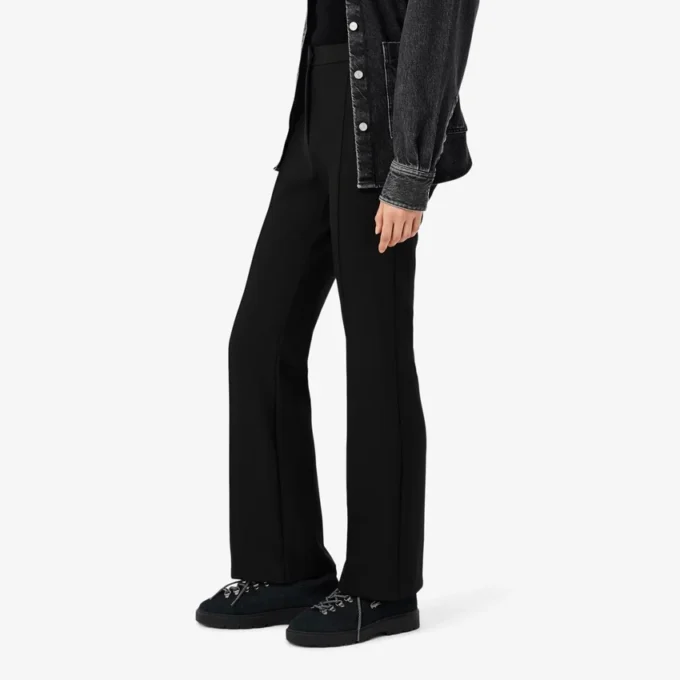 Pantalon évasé taille haute pour femme Pantalon évasé taille haute pour femme