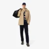 Parka à capuche mi-longue hydrofuge pour homme Parka à capuche mi-longue hydrofuge pour homme