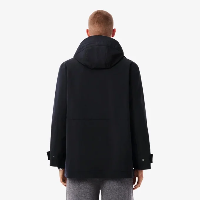 Parka à capuche mi-longue hydrofuge pour homme Parka à capuche mi-longue hydrofuge pour homme
