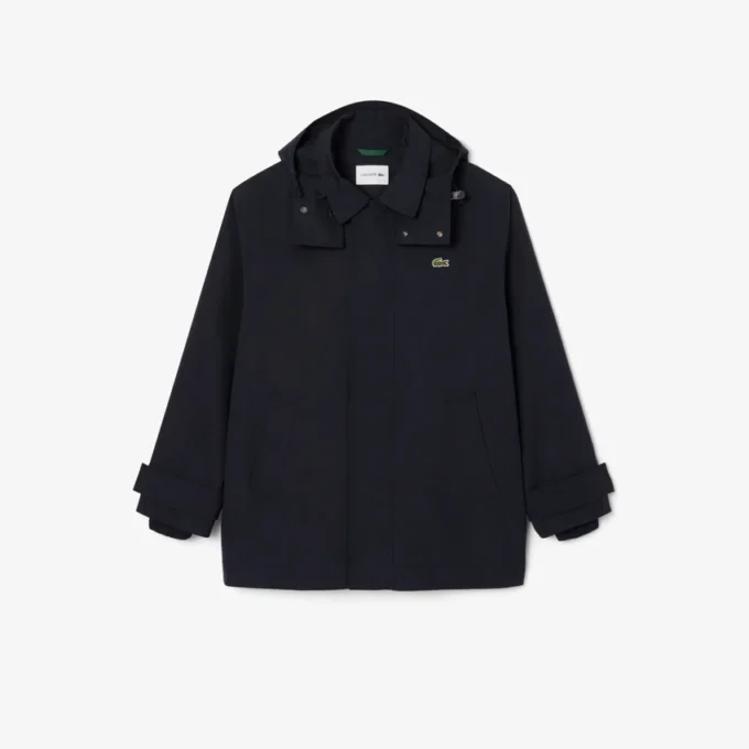Parka à capuche mi-longue hydrofuge pour homme Parka à capuche mi-longue hydrofuge pour homme