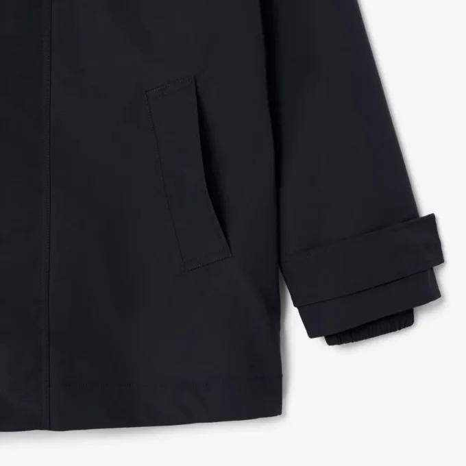 Parka à capuche mi-longue hydrofuge pour homme Parka à capuche mi-longue hydrofuge pour homme
