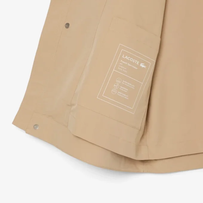 Parka à capuche mi-longue hydrofuge pour homme Parka à capuche mi-longue hydrofuge pour homme