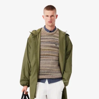 Parka longue hydrofuge pour homme