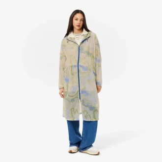 Parka longue oversize hydrofuge pour femme