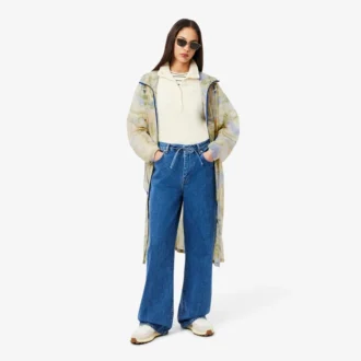 Parka longue oversize hydrofuge pour femme