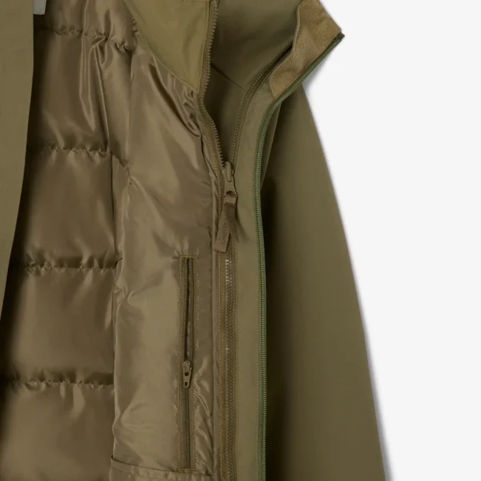 Parka matelassée 3 en 1 hydrofuge pour homme Parka matelassée 3 en 1 hydrofuge pour homme