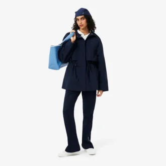 Parka oversize mi-longue déperlante