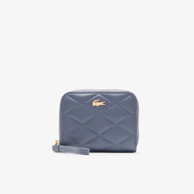Petit porte-monnaie en cuir Crocodelle