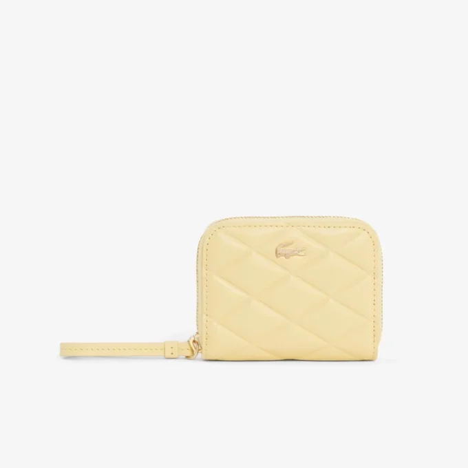 Petit porte-monnaie en cuir Crocodelle