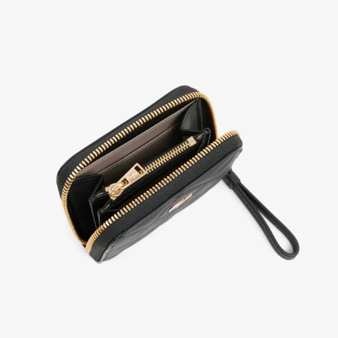 Petit porte-monnaie en cuir Crocodelle