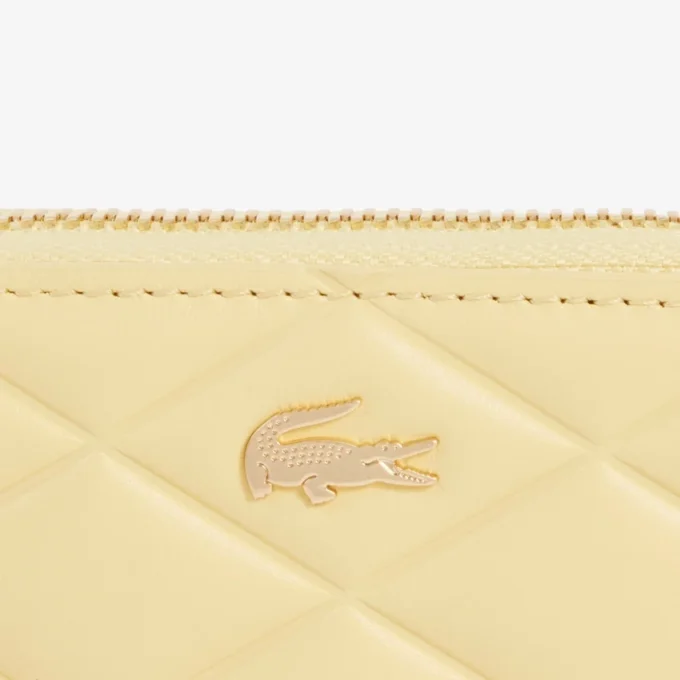 Petit porte-monnaie en cuir Crocodelle