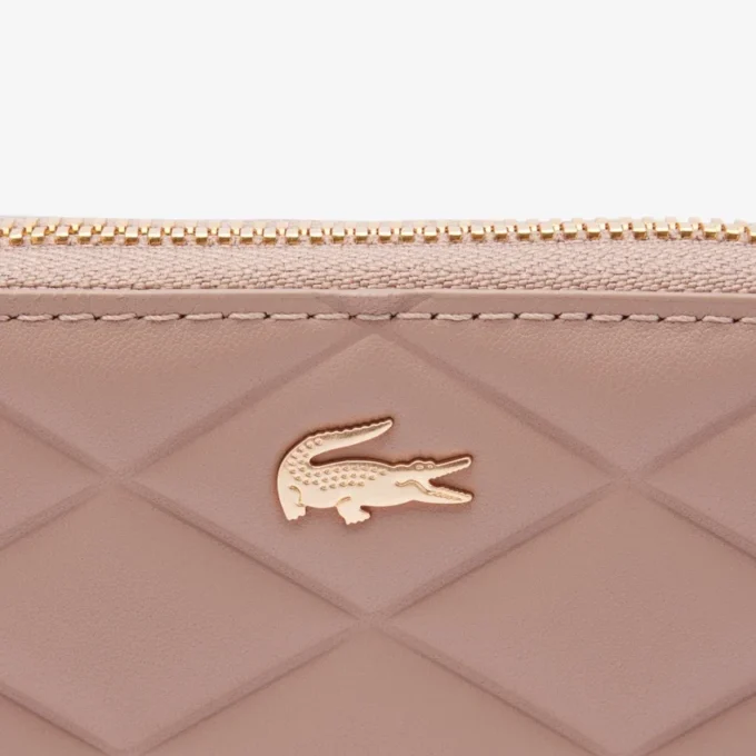 Petit porte-monnaie en cuir Crocodelle