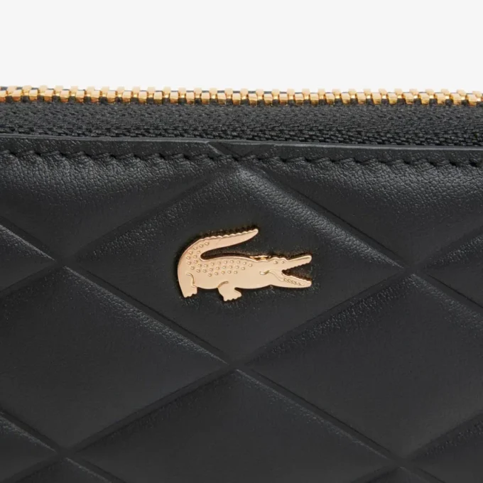 Petit porte-monnaie en cuir Crocodelle