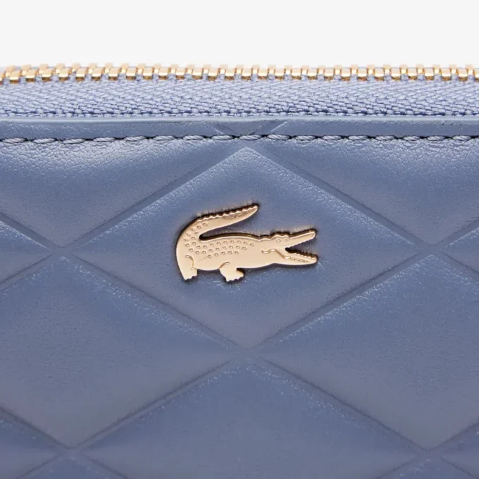 Petit porte-monnaie en cuir Crocodelle