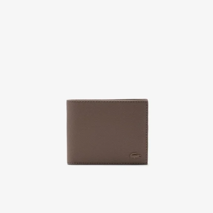 Petit portefeuille classique en piqué